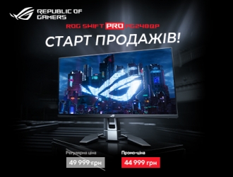 Новий ігровий досвід із ROG Swift Pro PG248QP: перший у світі монітор із частотою оновлення 540 Гц